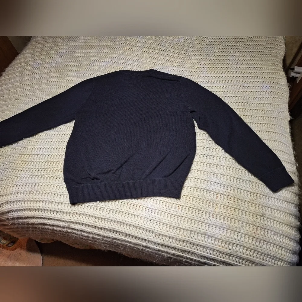 American Eagle outfitters Men's large  100% cotton V neck sweater. Pre-loved